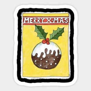 Merry x-mas, Christmas collection Sticker